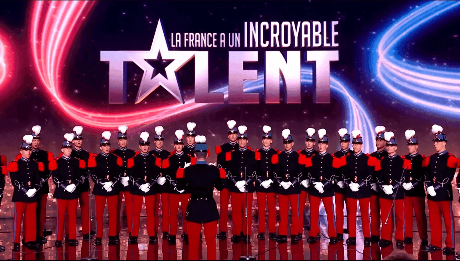 Le Chœur de Saint-Cyr lors de La France a un Incroyable Talent 2021